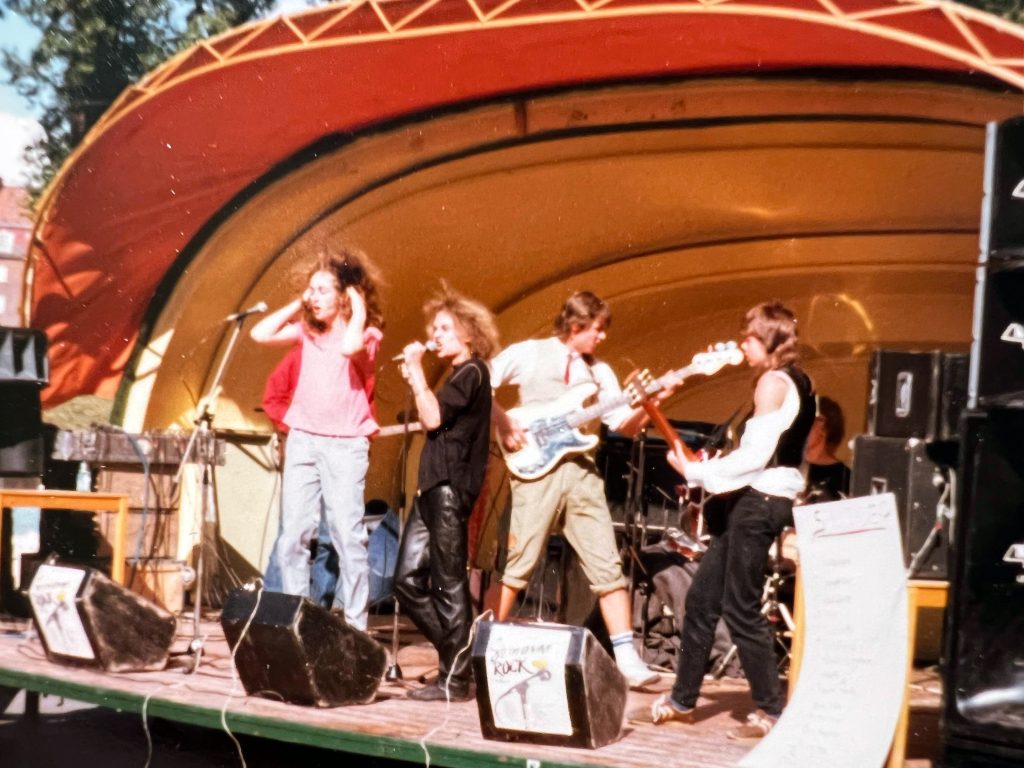 Stilmord i Rålambshovsparken, 1982. (Foto: Johan Bergström)