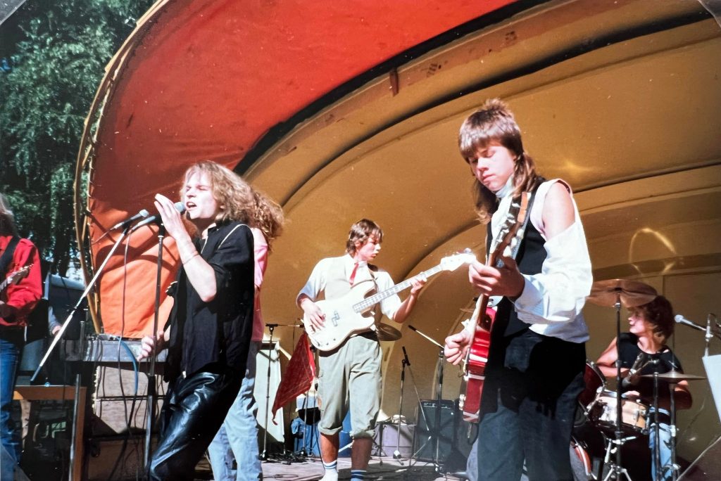 Stilmord i Rålambshovsparken, 1982. (Foto: Johan Bergström)